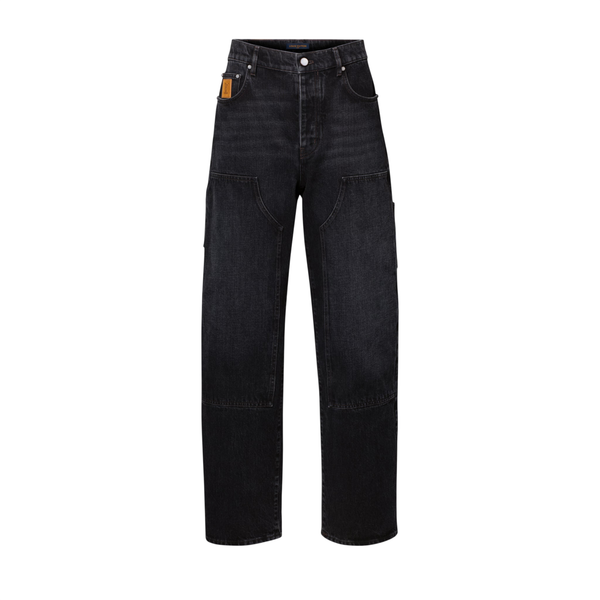 Louis Vuitton LV Pantaloni in denim da carpentiere — neri