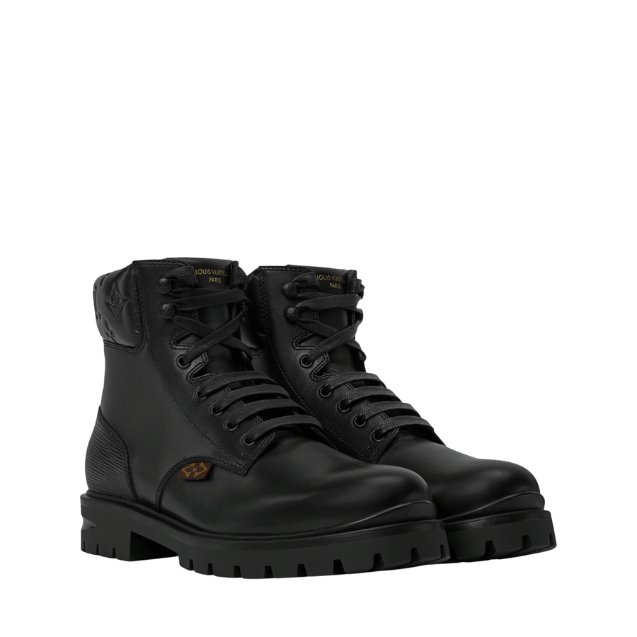 Louis Vuitton LV City Ranger Combat Boot — Black
