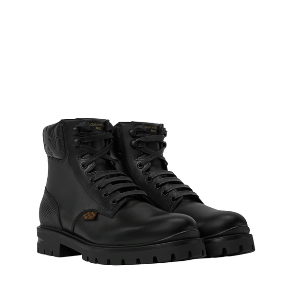 Louis Vuitton LV City Stivali da combattimento Ranger — Neri