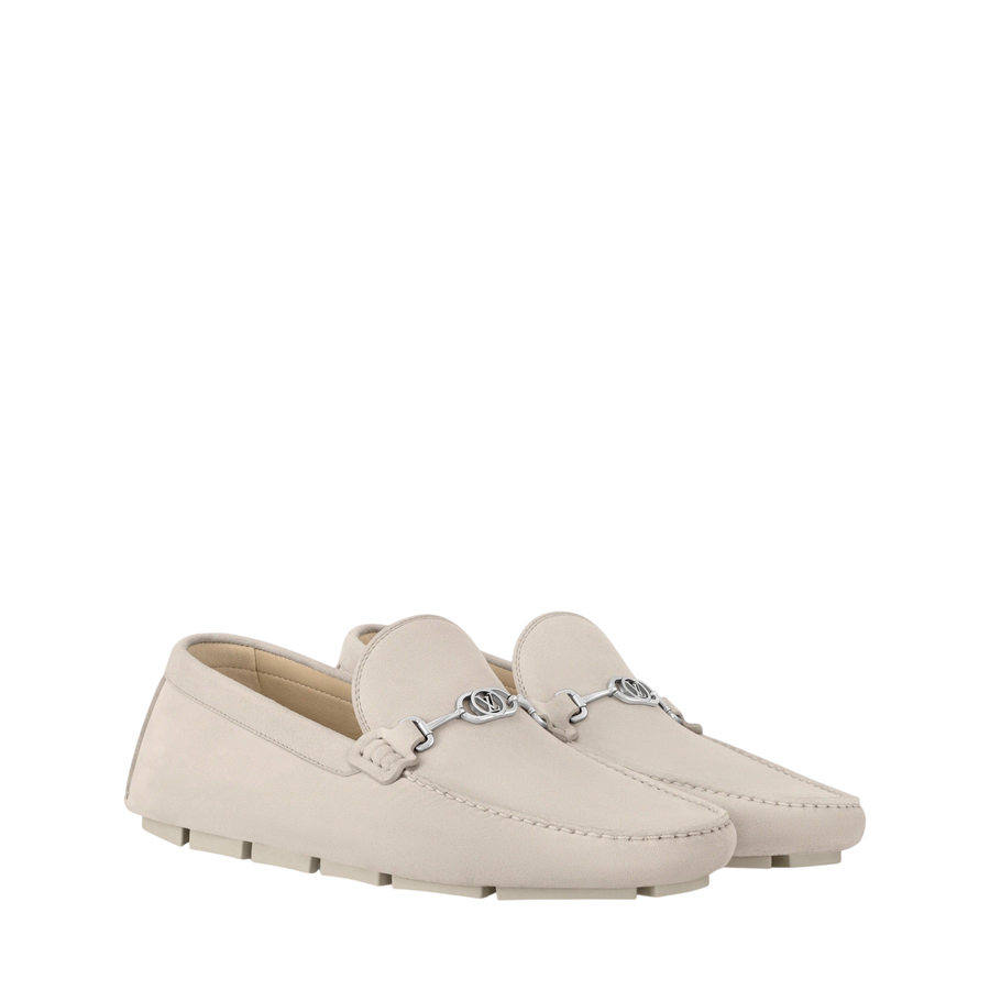 Louis Vuitton LV Driver Moccasin — Beige