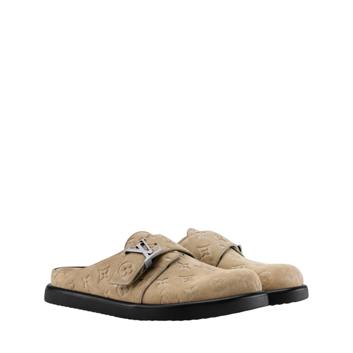 Louis Vuitton LV Easy Mule — Dune [white-bg-v2:84d952a6-25db-4099-9233-b25663ef09a9]