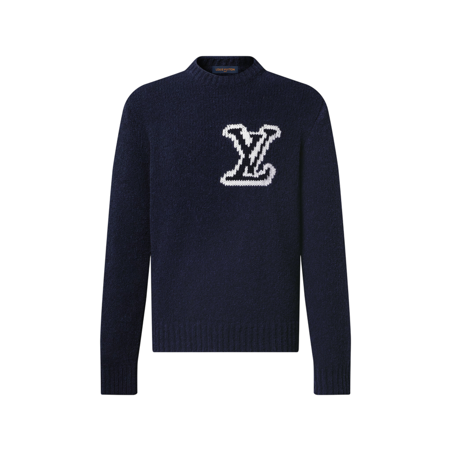 Louis Vuitton LV Girocollo intarsiato — Cielo notturno