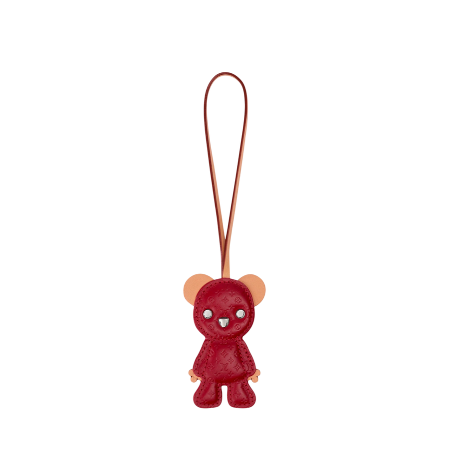 Louis Vuitton LV Louis Bear Strap — Red