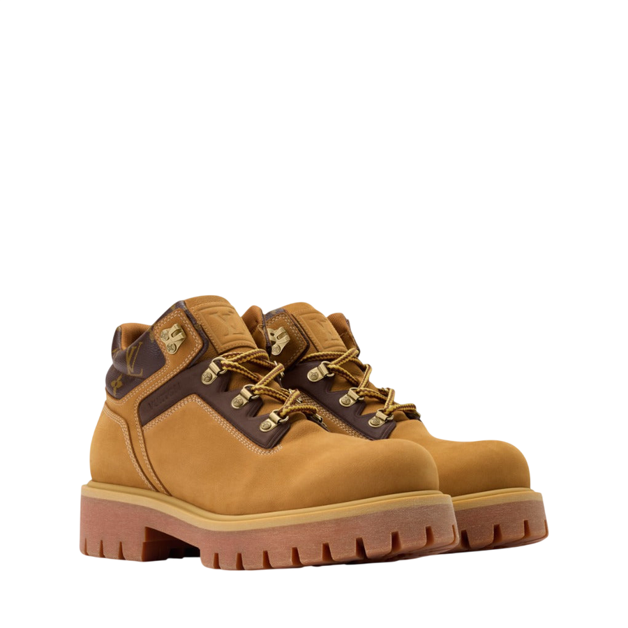Louis Vuitton LV Remix Ankle Boot — Beige
