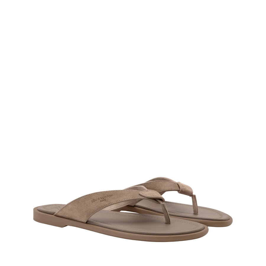 Louis Vuitton LV Sunset Thong — TAUPE