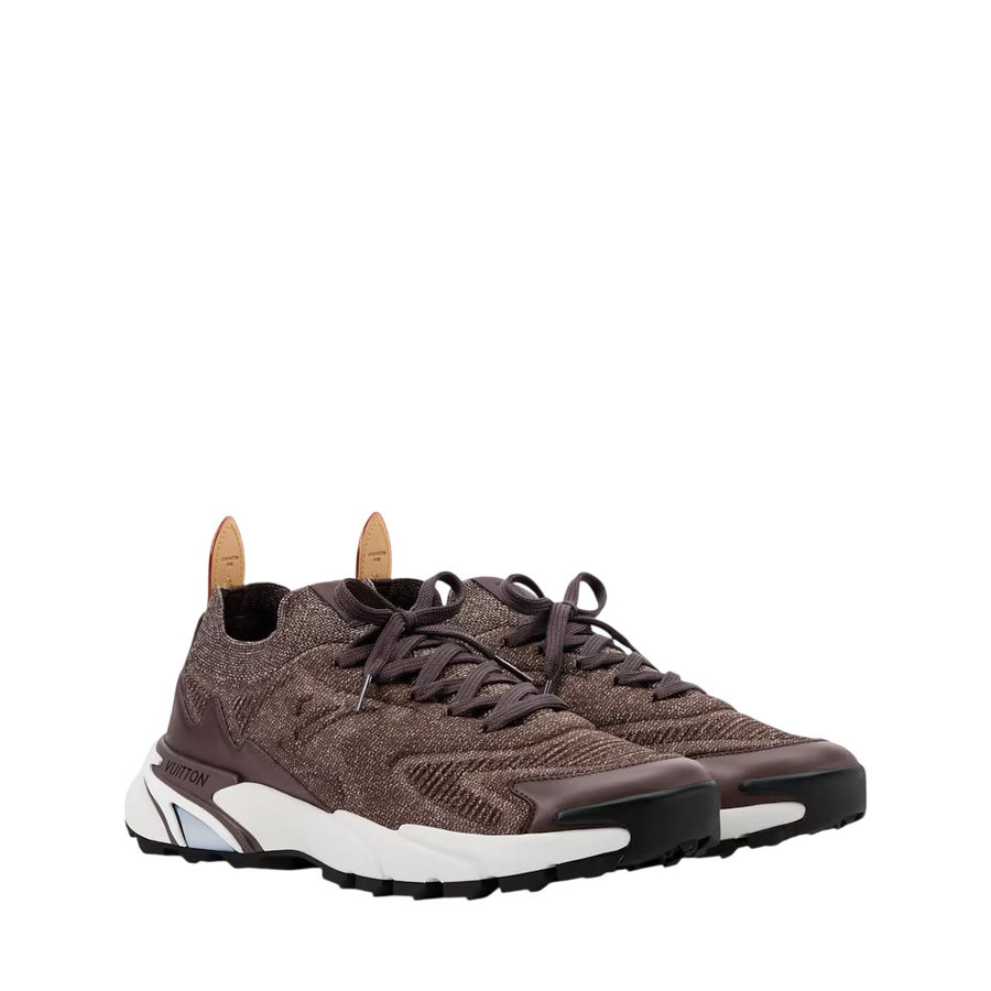 Louis Vuitton LV Tatic Knit Sneaker — Brown