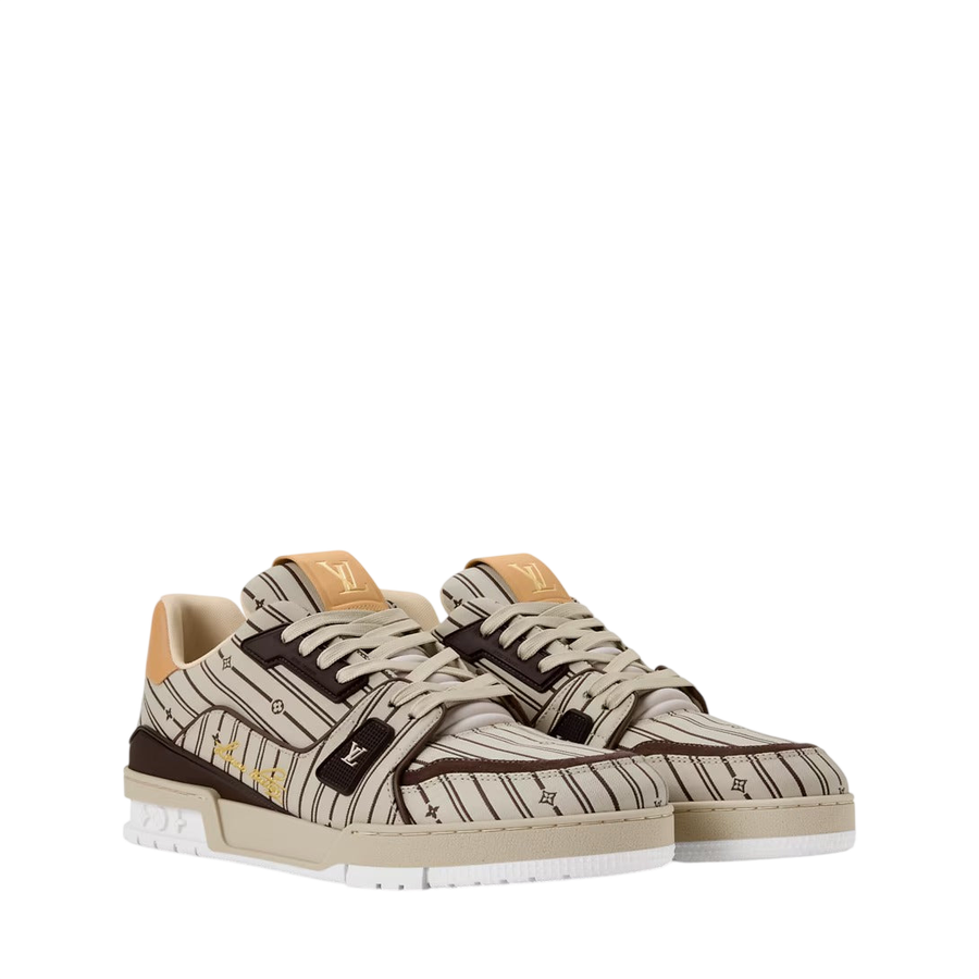 Louis Vuitton LV Trainer Sneaker — Beige