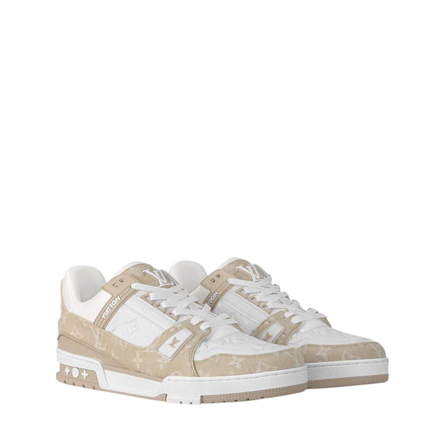 Louis Vuitton LV Trainer Sneaker — Beige
