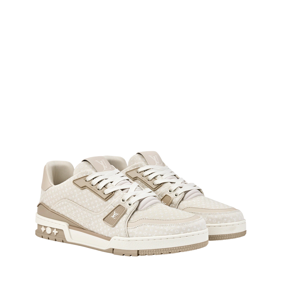 Louis Vuitton LV Trainer Sneaker — Beige