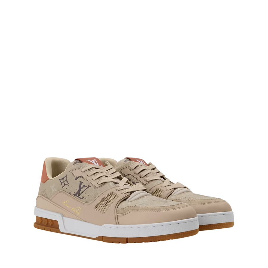 Louis Vuitton LV Trainer Sneaker — Beige