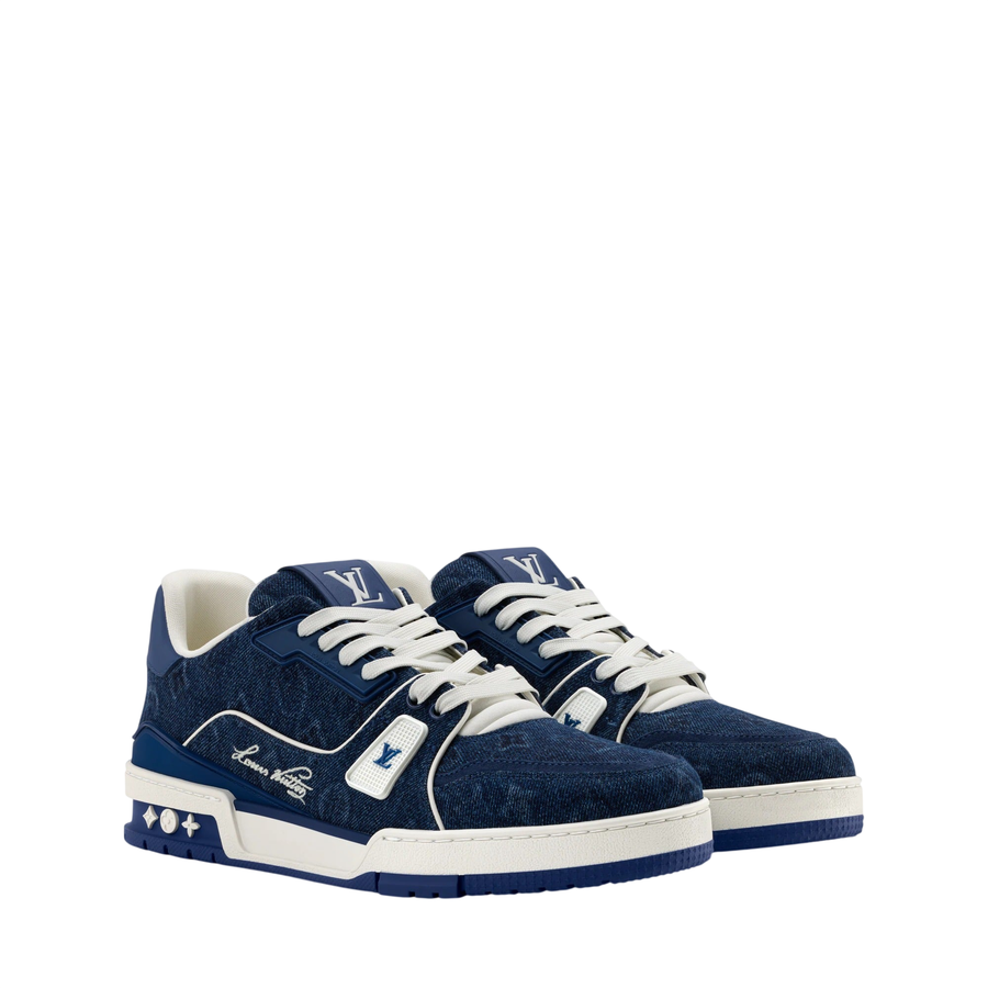 Louis Vuitton LV Trainer Sneaker — Blue