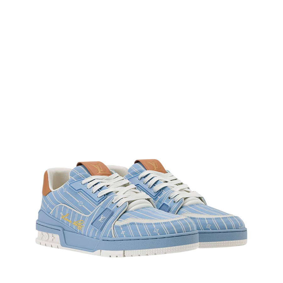 Louis Vuitton LV Trainer Sneaker — Blue