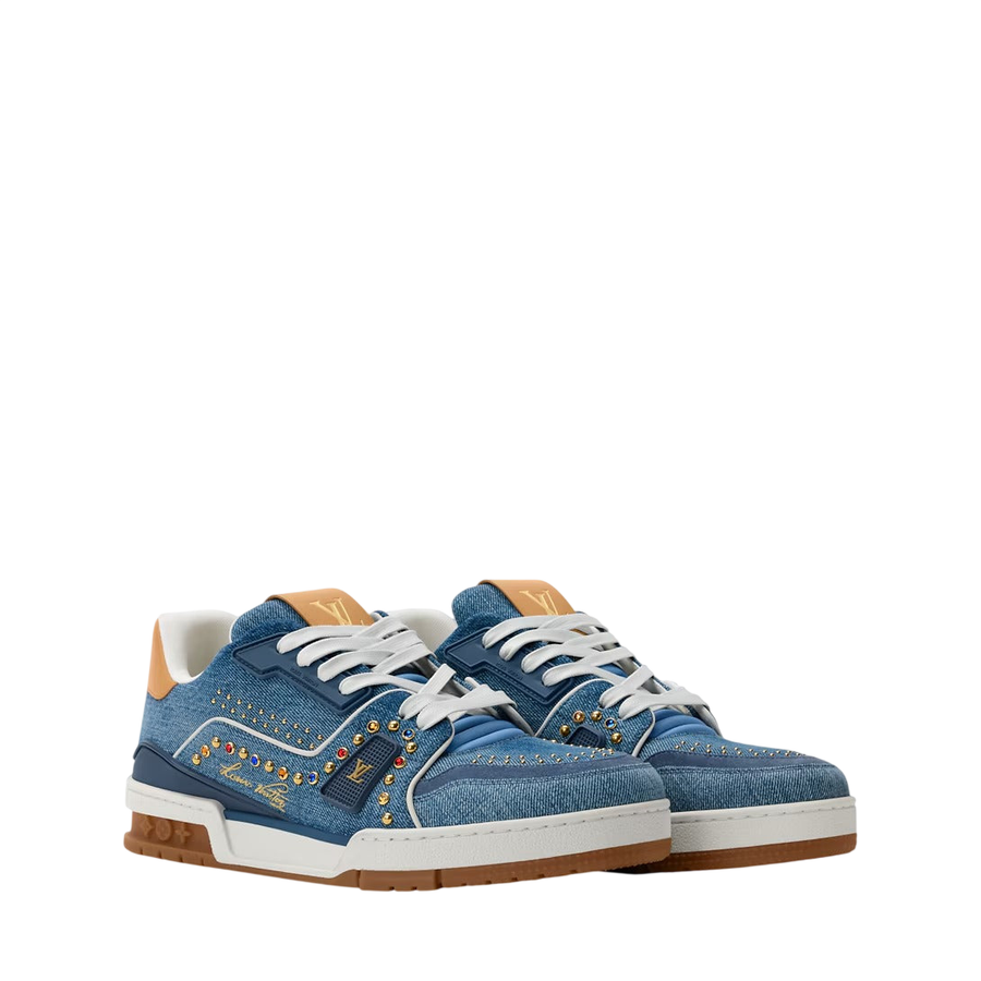 Louis Vuitton LV Trainer Sneaker — Blue