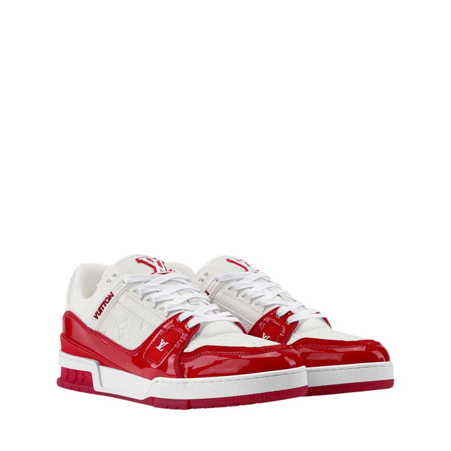 Louis Vuitton LV Trainer Sneaker — Red