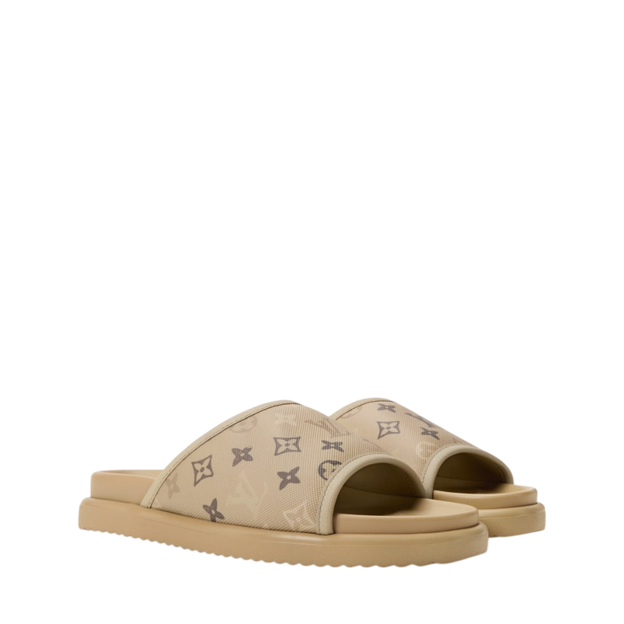 Louis Vuitton Miami Mule — Beige