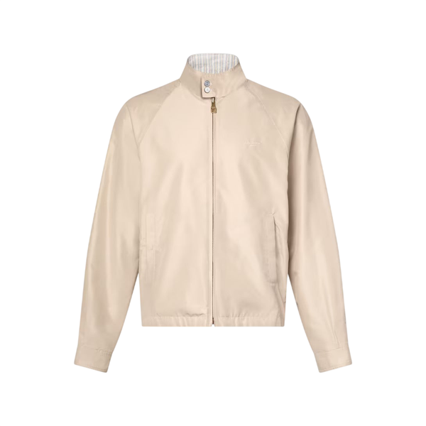 Louis Vuitton Monogram Summery Reversible Blouson — Beige/Azzurro chiaro