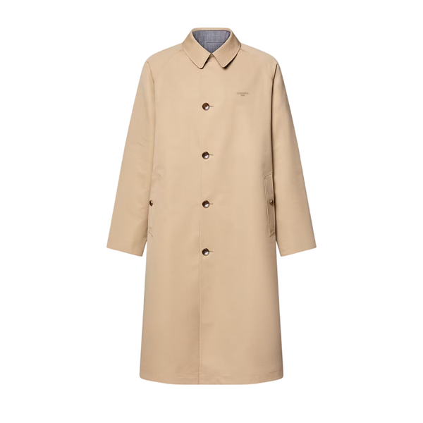 Louis Vuitton Trench reversibile in cotone e seta — Beige