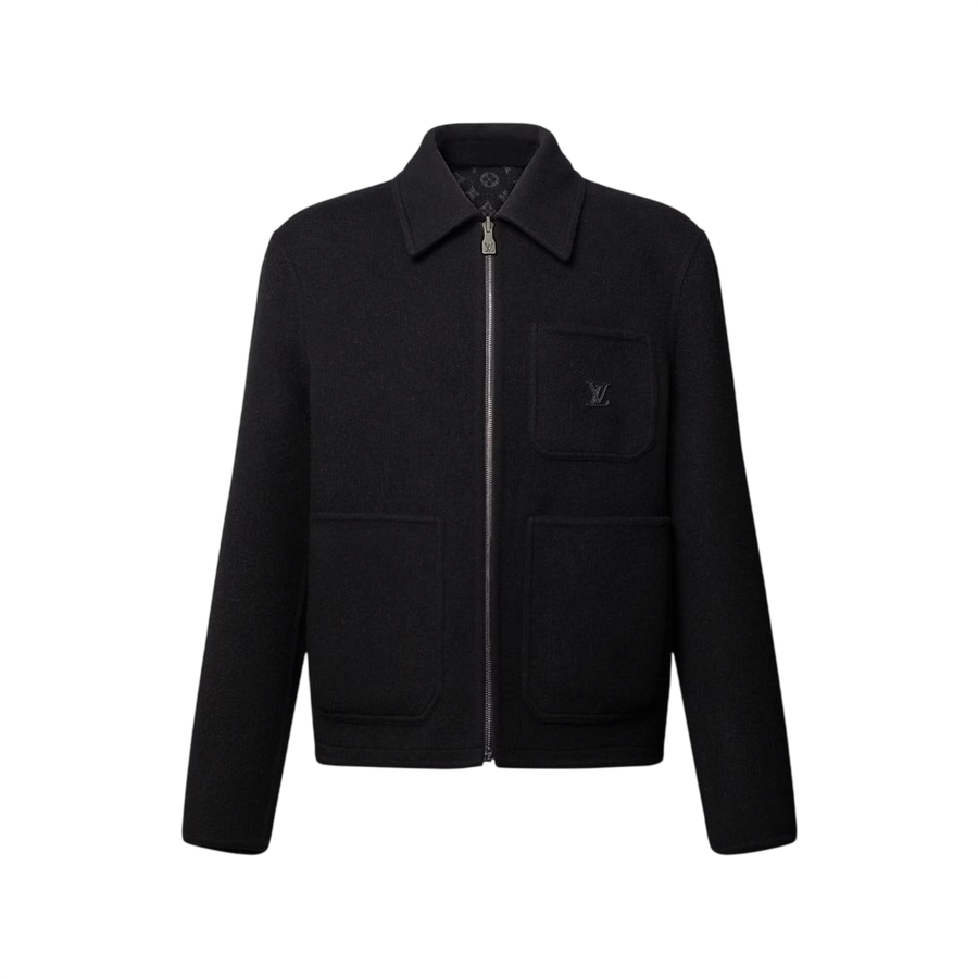 Louis Vuitton Reversible Double Face Workwear Jacket — Black