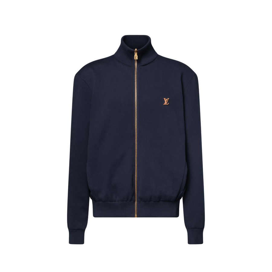 Louis Vuitton Reversible Nylon Hybrid Track Top — Deep Navy