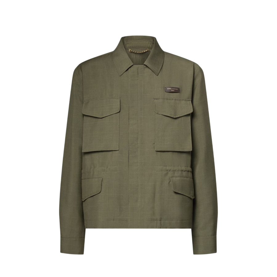 Louis Vuitton Tailored Field Jacket — Military Khaki