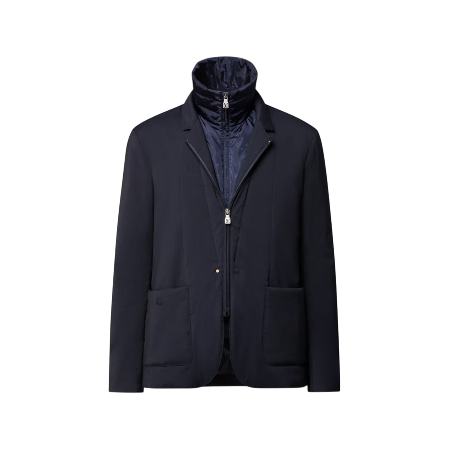 Louis Vuitton Technical Padded Blazer — Midnight Navy