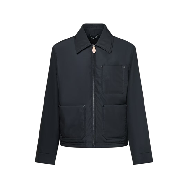 Louis Vuitton Giacca da lavoro in lana idrorepellente Mix — Blu navy