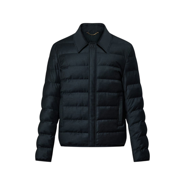 Louis Vuitton Blusa leggera in misto lana e seta — Blu scuro