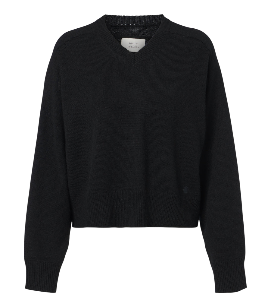 Loulou de Saison Anzor cropped cashmere sweater