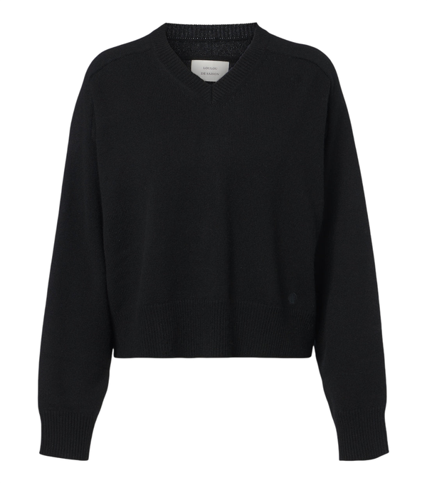 Loulou de Saison Anzor cropped cashmere sweater