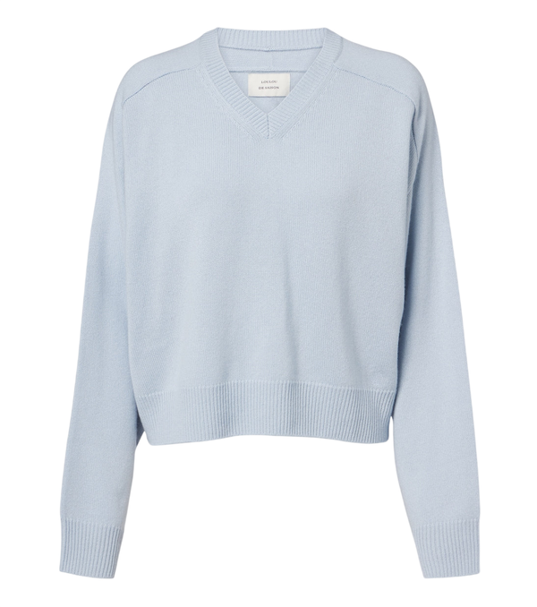 Loulou de Saison Anzor cropped cashmere sweater