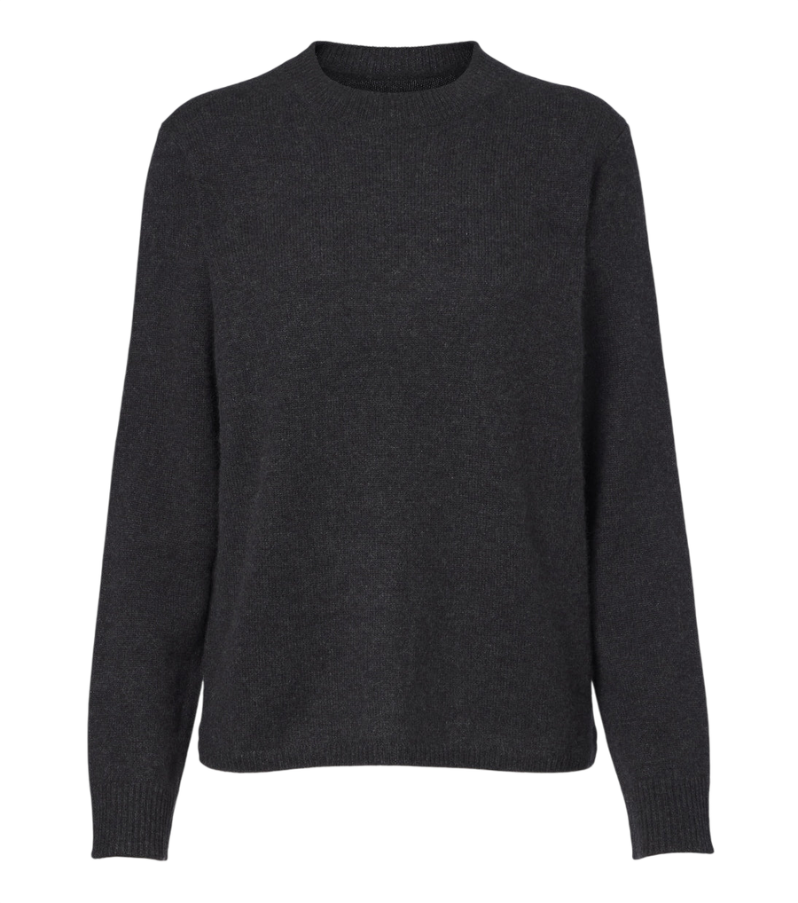 Loulou de Saison Arvo lace-trimmed cashmere sweater