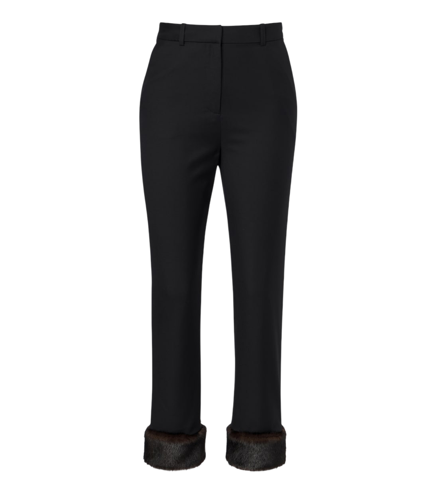 Loulou de Saison Haden cropped virgin wool slim pants