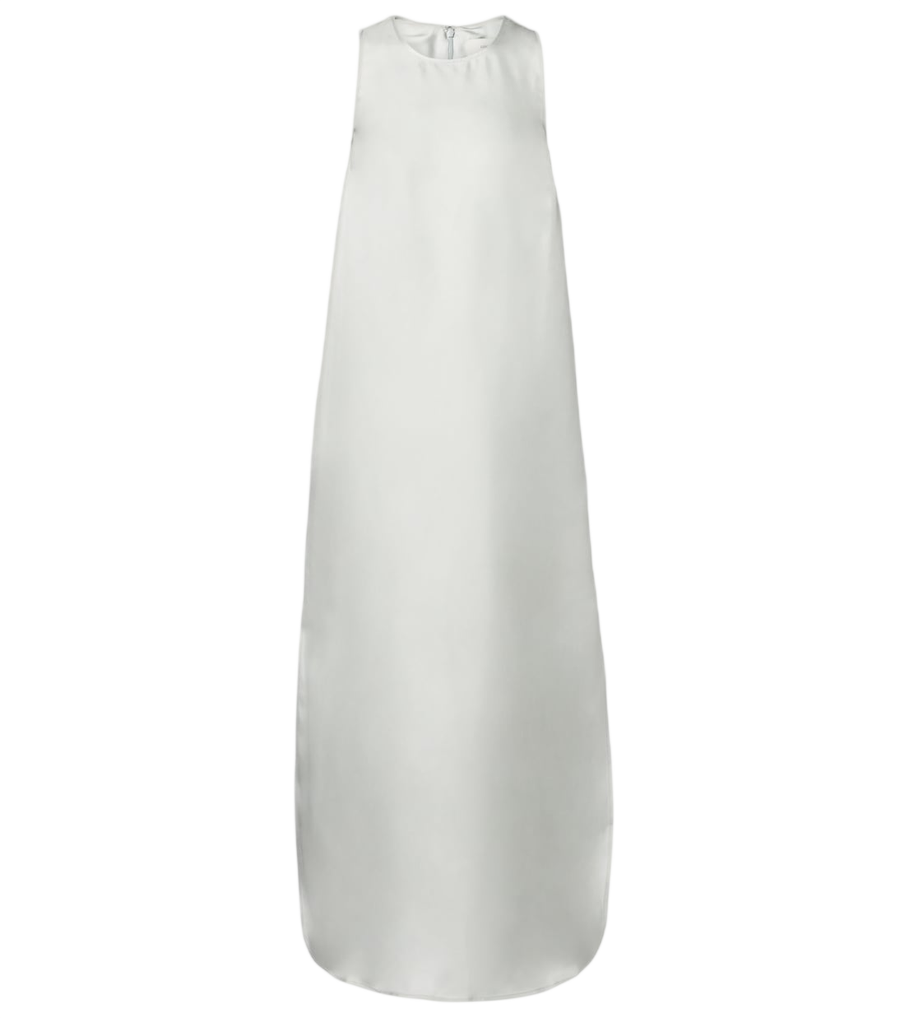 Loulou de Saison Paloma silk satin maxi dress