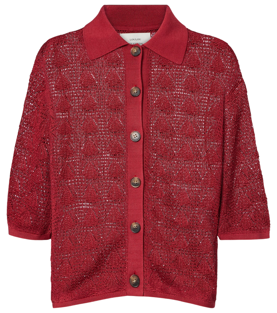 Loulou de Saison Siani knitted cardigan