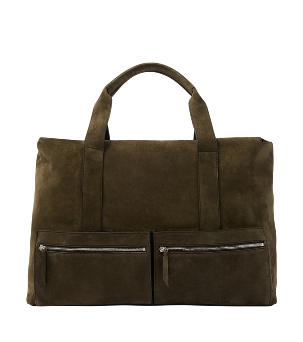 Métier Racer 53 suede duffel bag