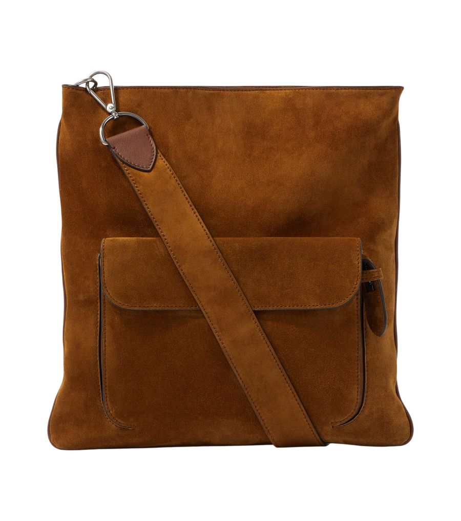 Métier Slide suede messenger bag