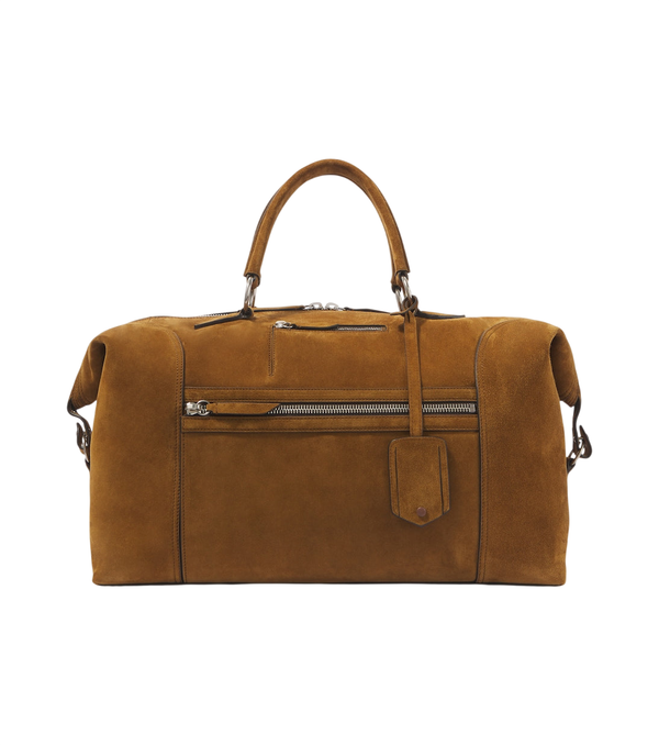 Métier Vagabond suede duffel bag