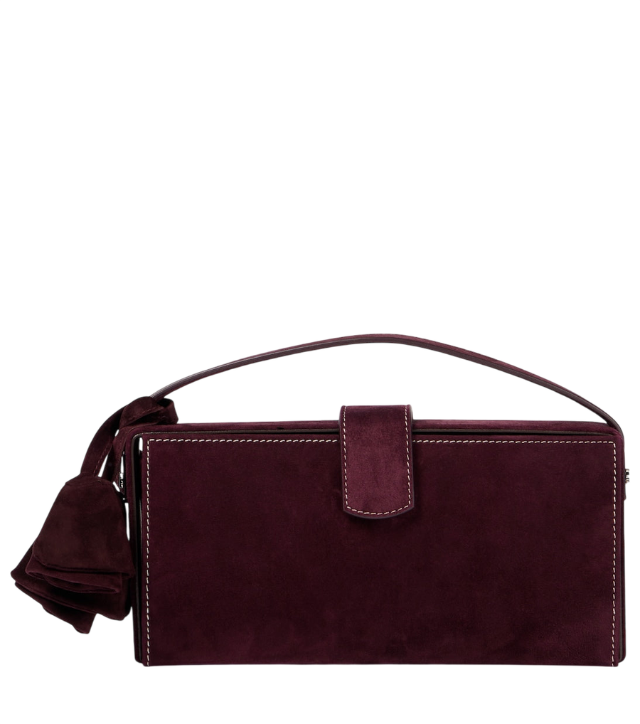 Bolso de mano pequeño de ante Apolonia de Magda Butrym