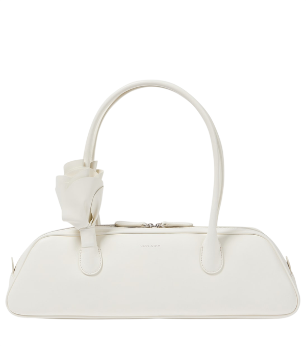 Magda Butrym Brigitte floral-appliqué leather shoulder bag