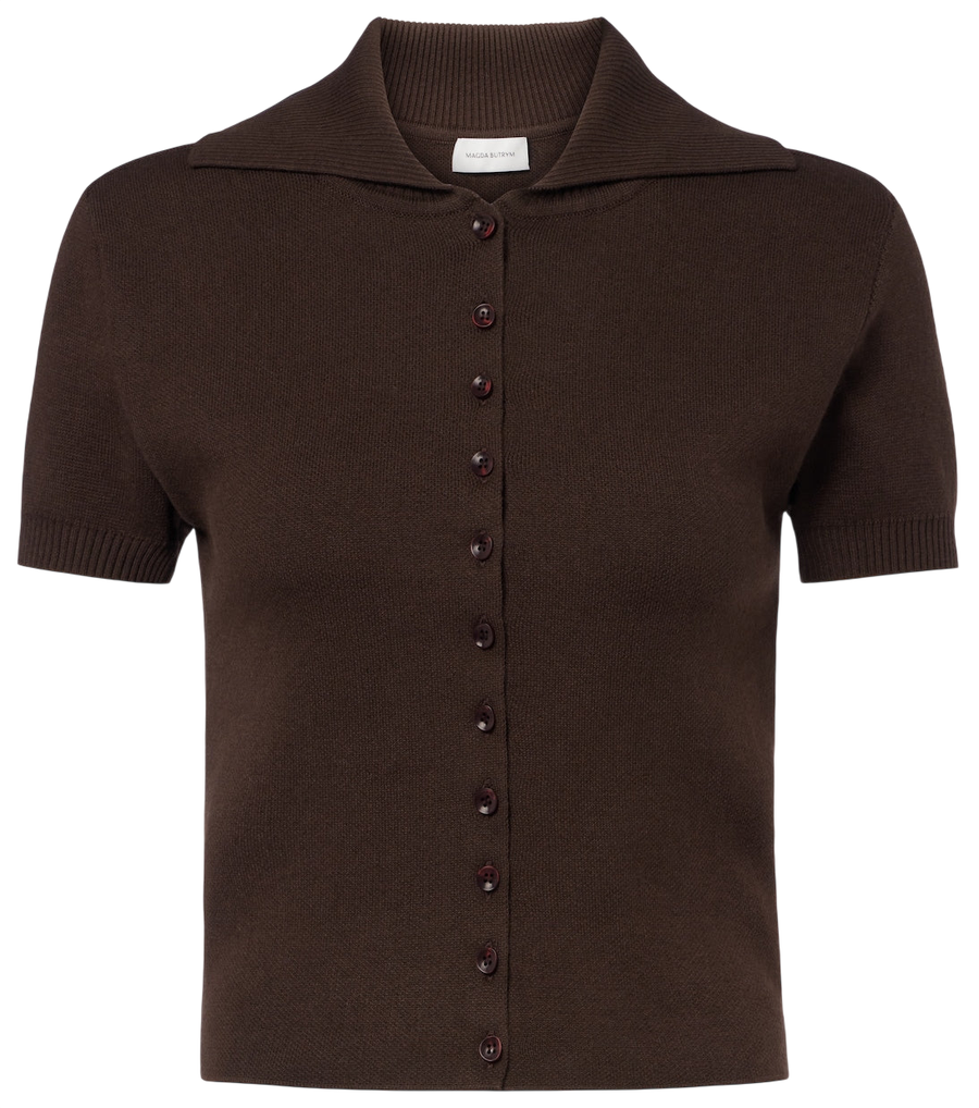 Magda Butrym Cotton and cashmere cardigan
