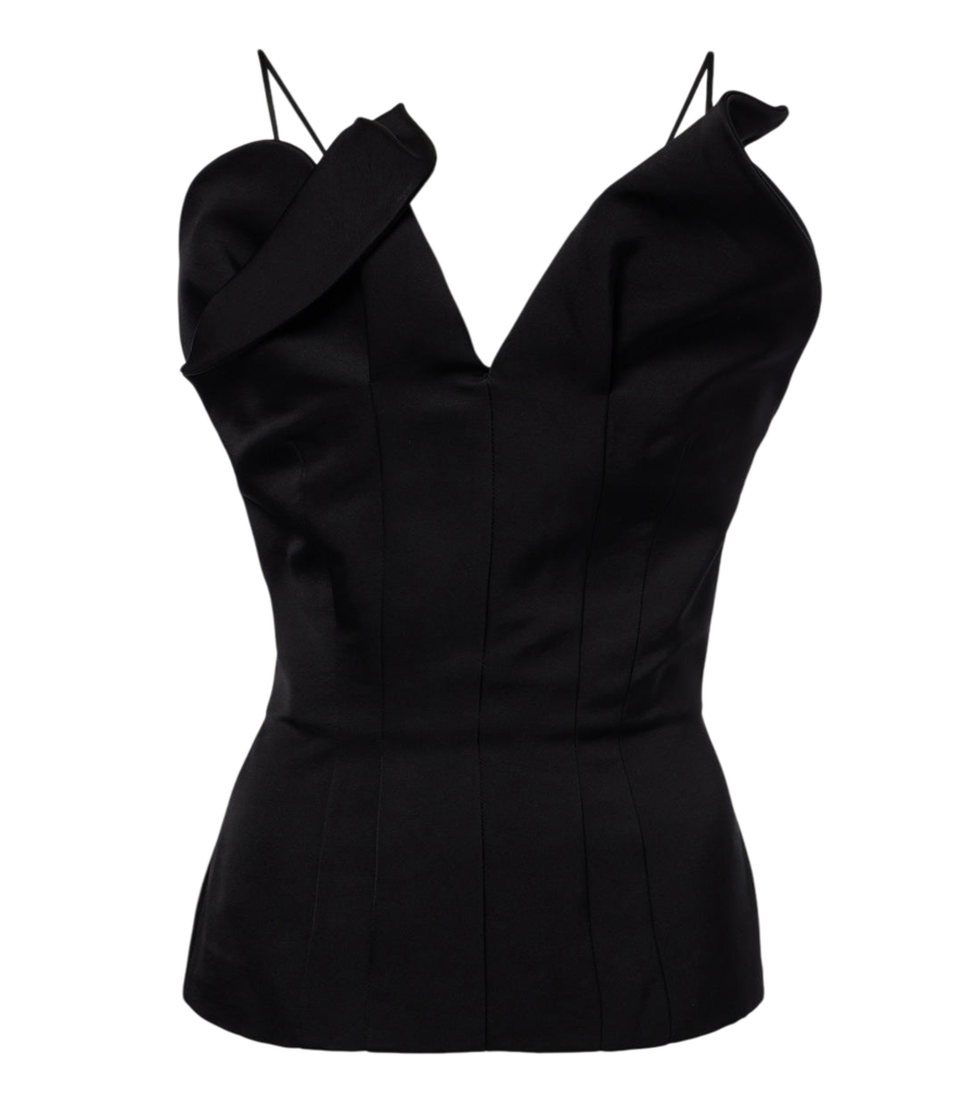 Magda Butrym Cotton and silk top