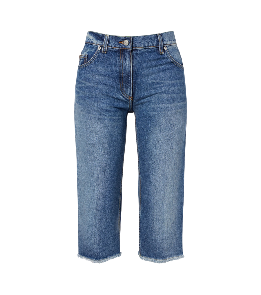 Magda Butrym Faded capri jeans