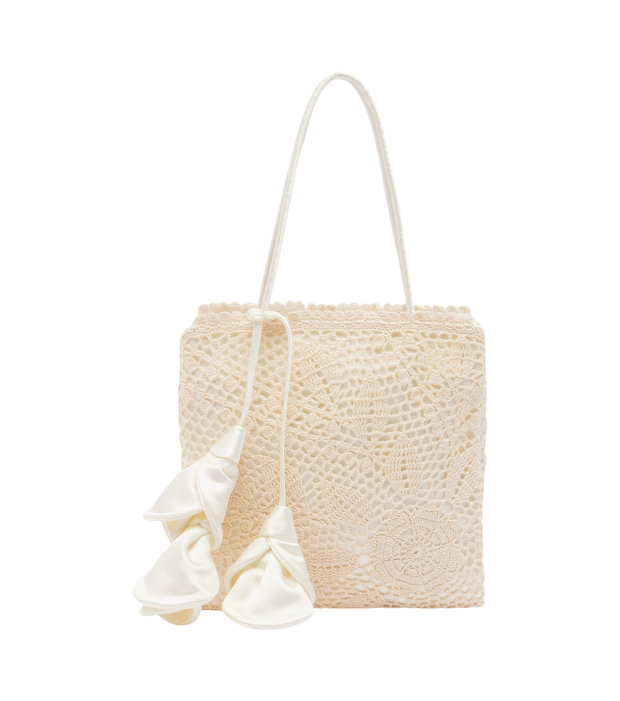Bolso de mano Julia de crochet de Magda Butrym