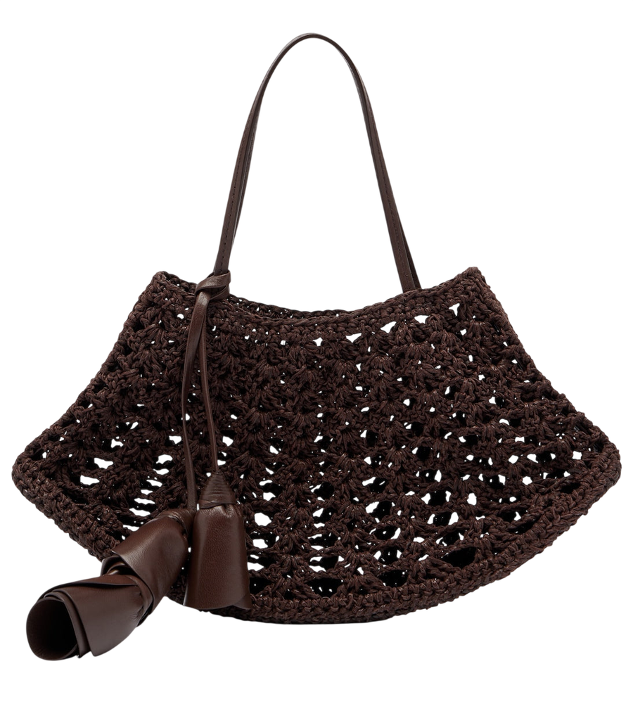 Sac à main Maya Small en cuir et crochet de Magda Butrym