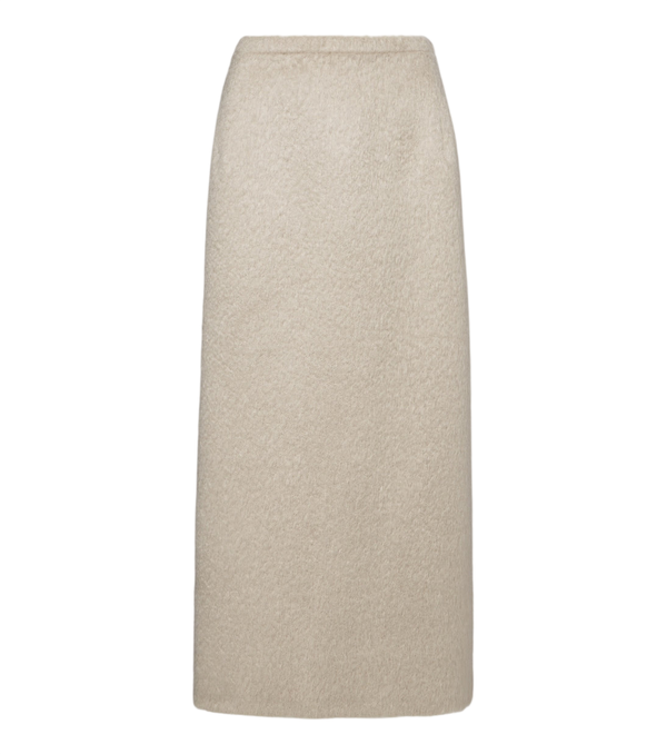 Magda Butrym Mohair and wool-blend midi skirt