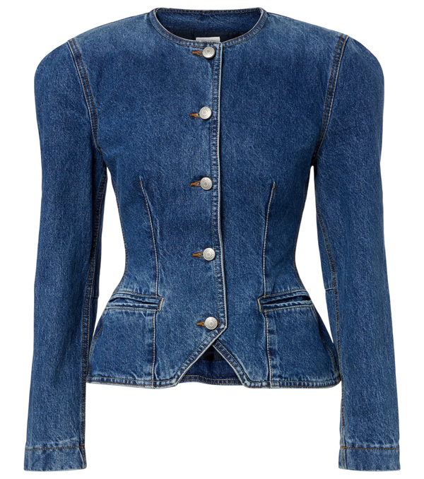 Magda Butrym Peplum denim jacket