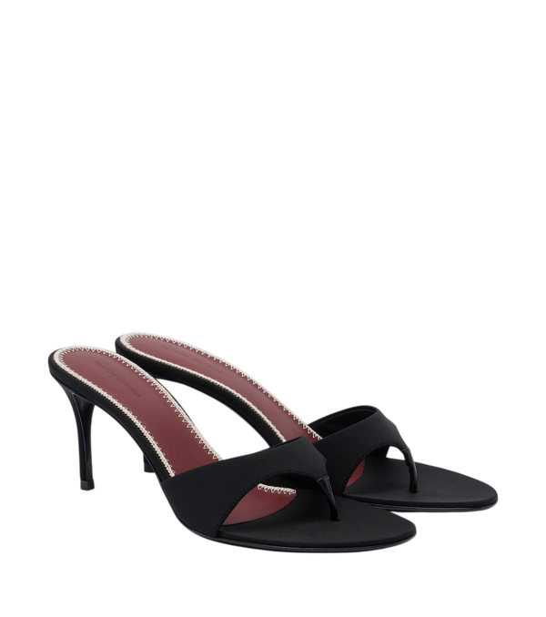Magda Butrym Satin thong sandals