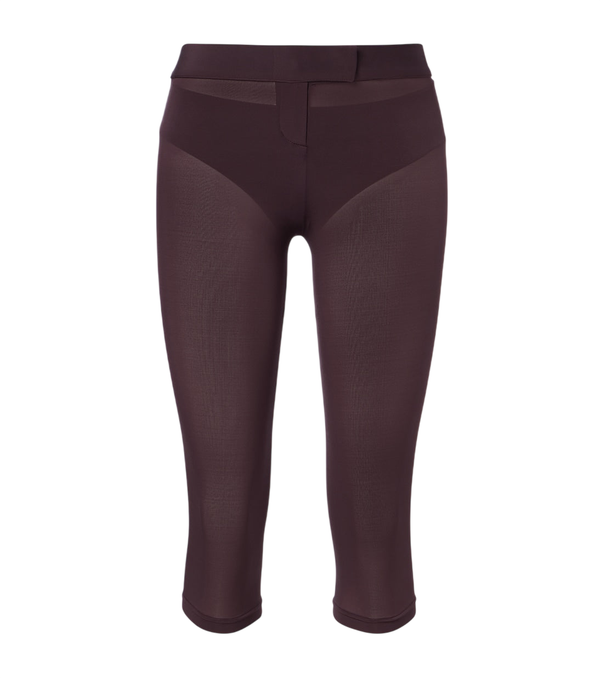 Pantalones capri transparentes de Magda Butrym