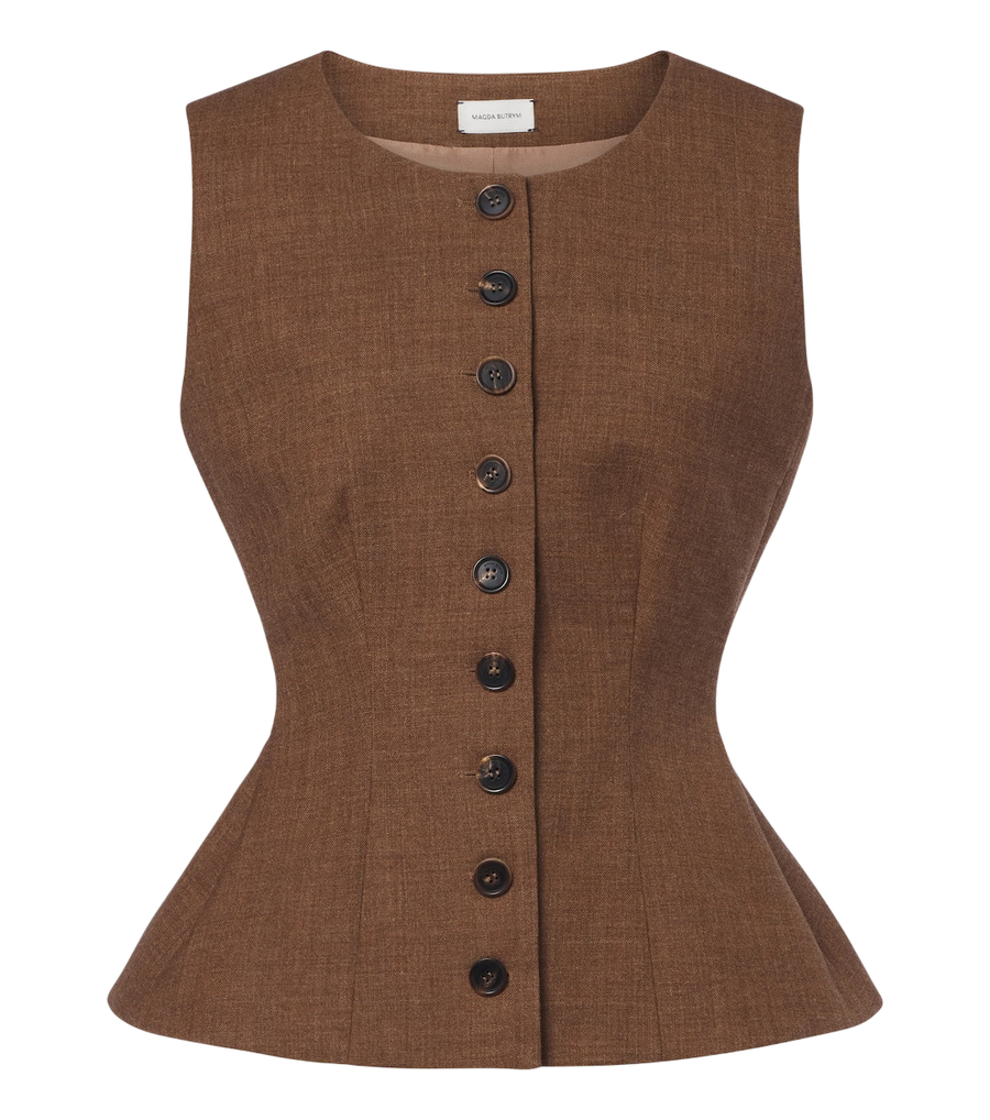 Gilet en laine vierge Magda Butrym