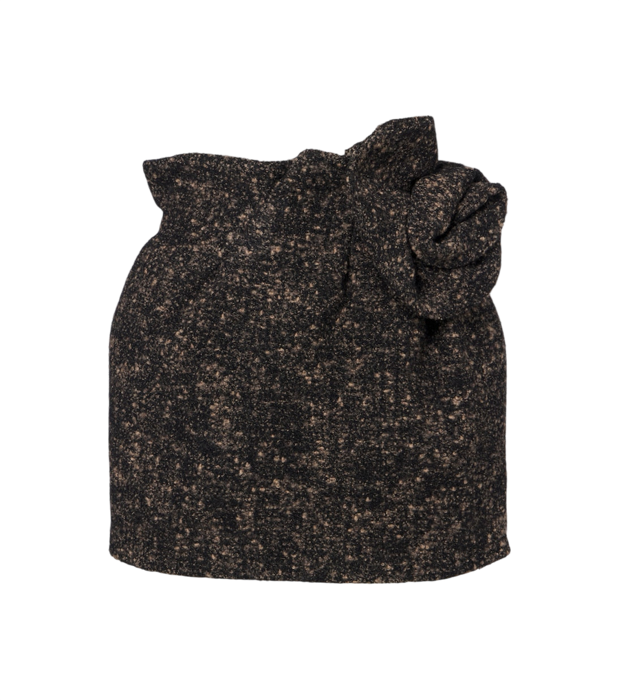 Magda Butrym Wool and cashmere-blend bouclé miniskirt